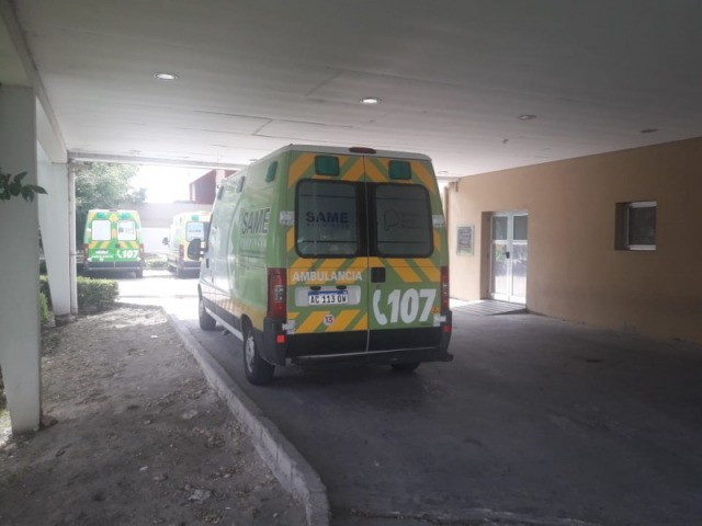 Intervencin policial ante un intento de suicidio en Parque Sur